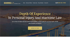 Desktop Screenshot of maritime-accidentlawyer.com